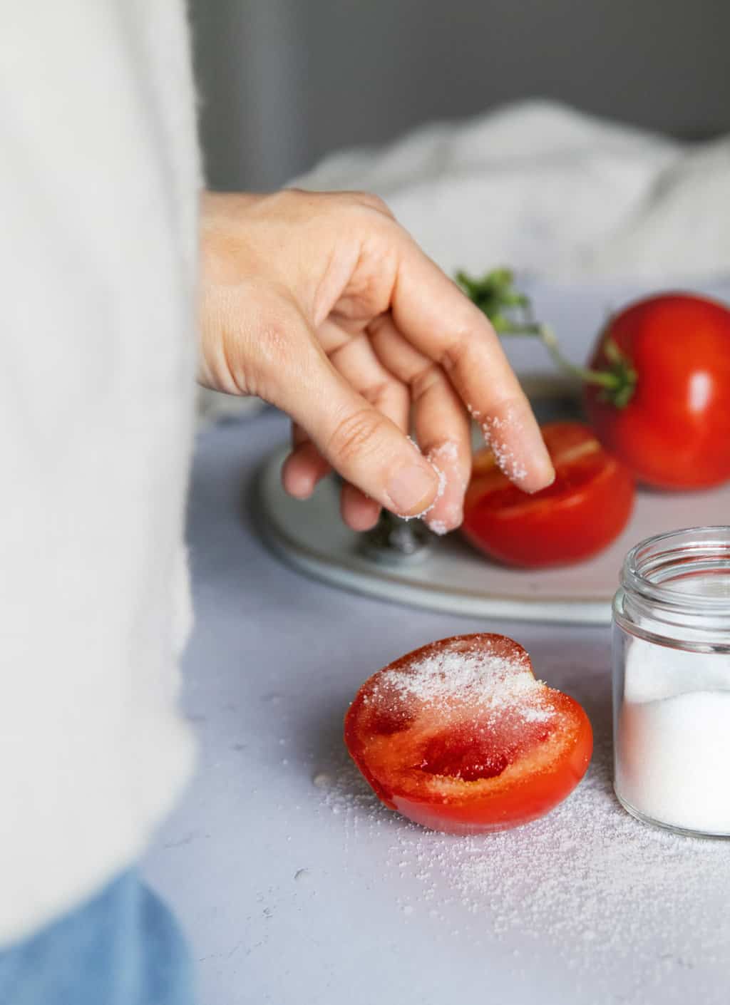 Banish Blemishes with a Tomato Scrub for Face