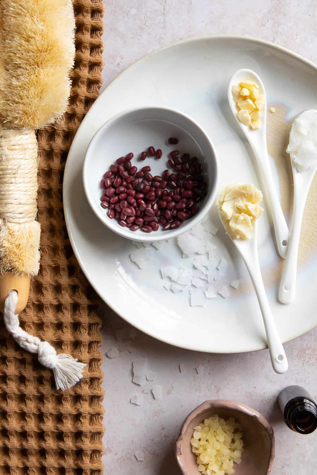 How to make massage bars with adzuki beans