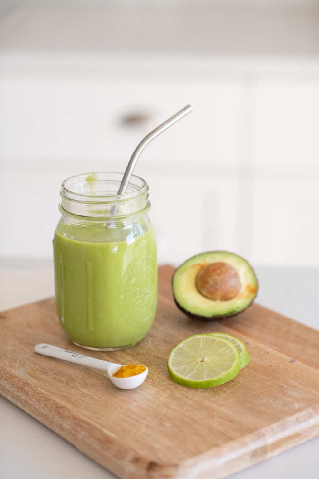 Minty Green Turmeric Smoothie
