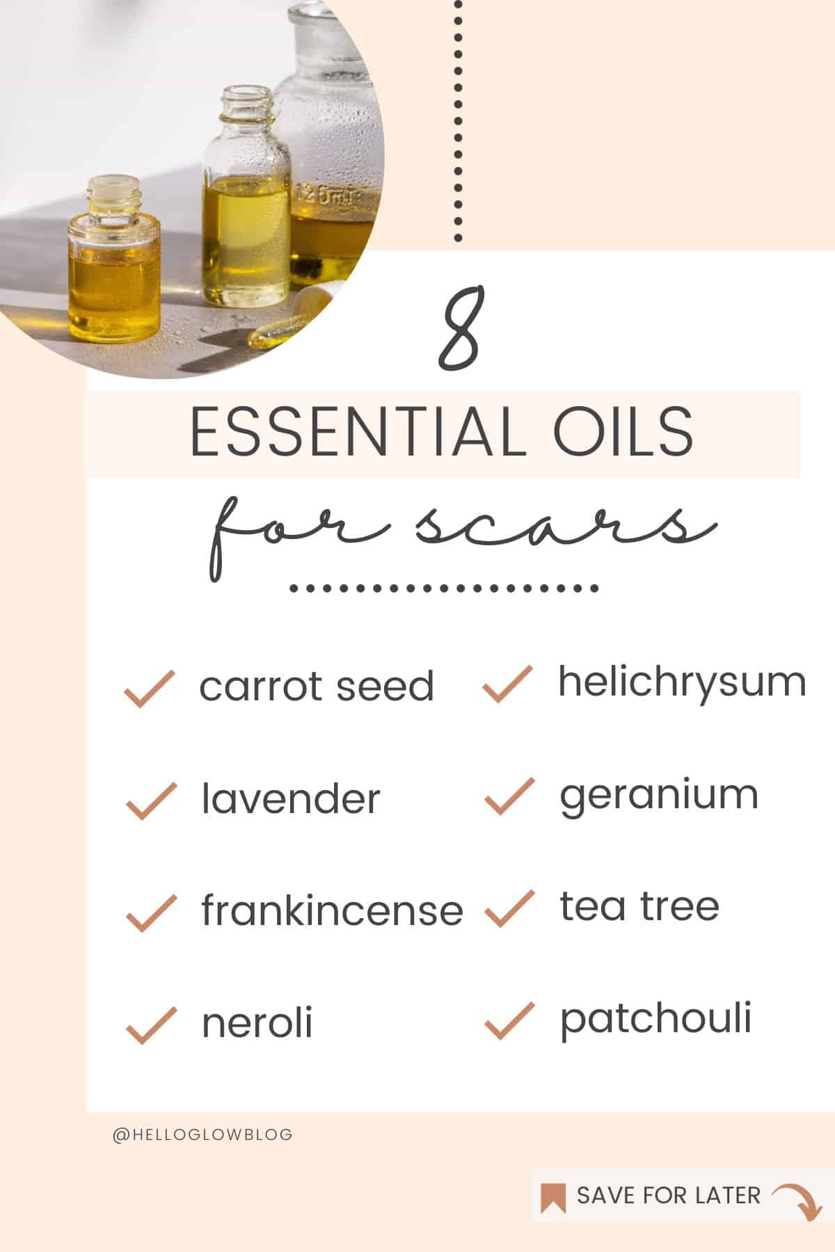 Best Essential oils for scars