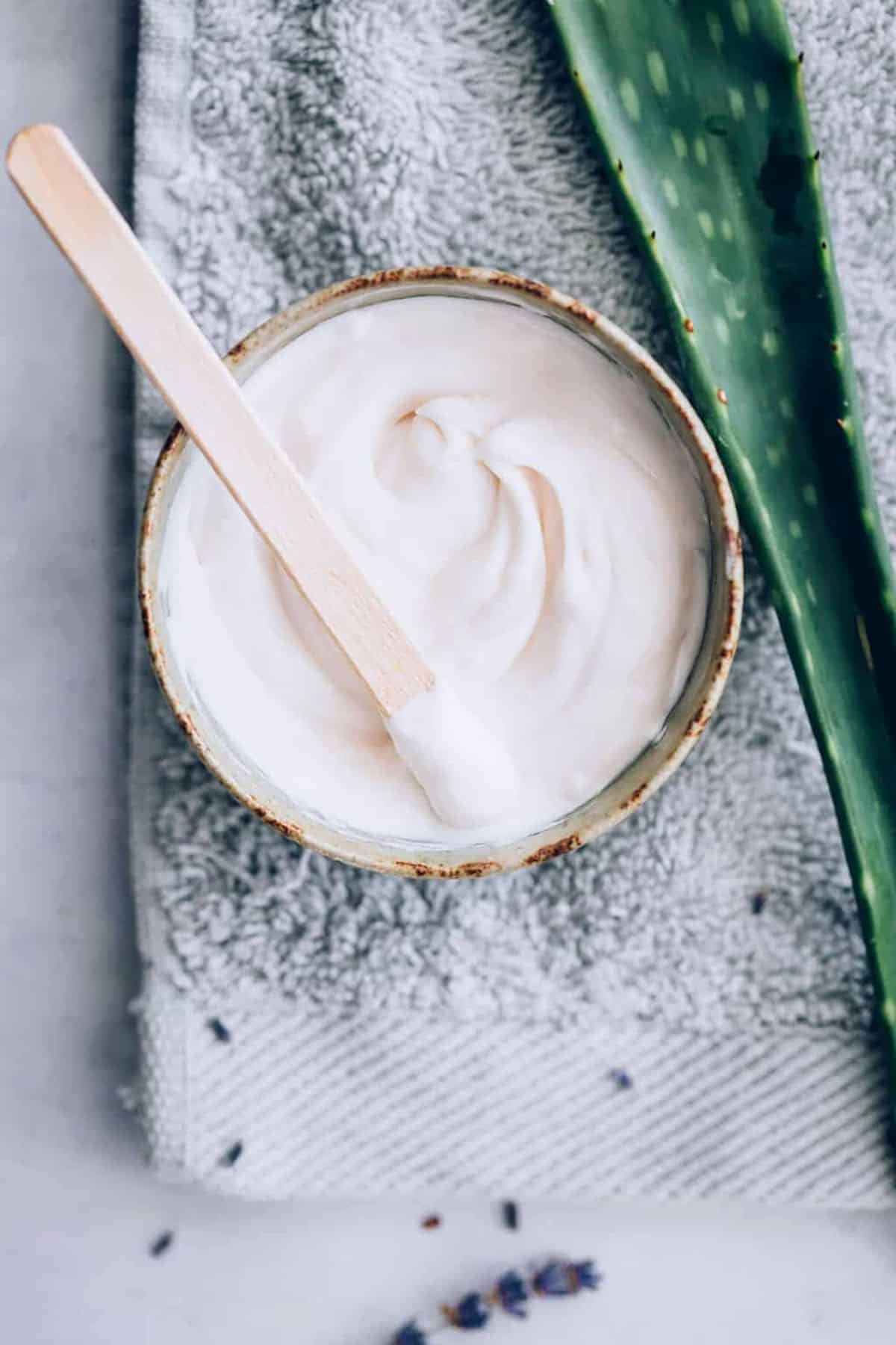 coconut milk shaving cream recipe
