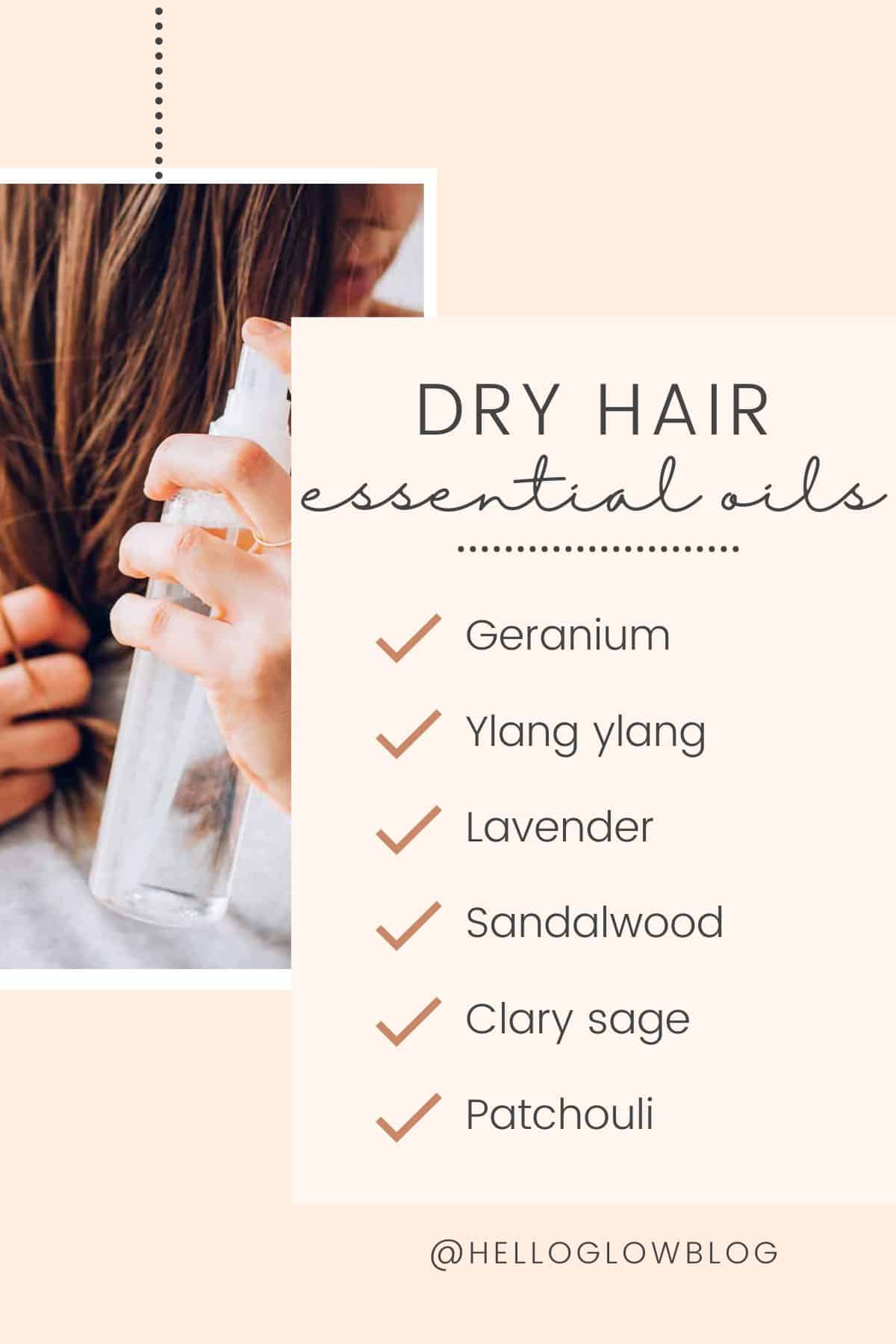 Essential Oils for dry hair