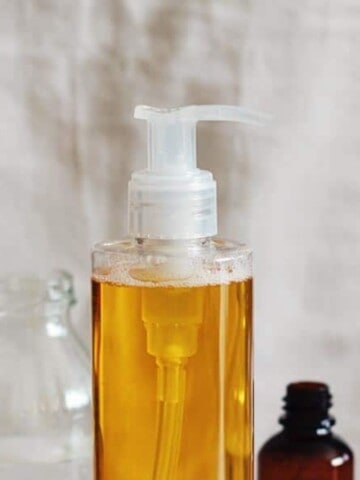 Homemade Foaming Face Wash