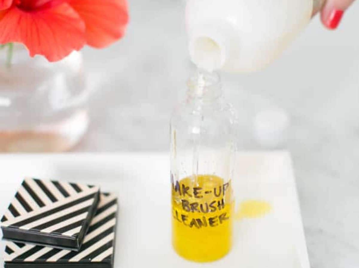 Easy DIY Makeup Brush Cleaner – DIY Brush Cleanser