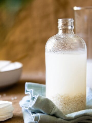 Recipe variations for making rice toner