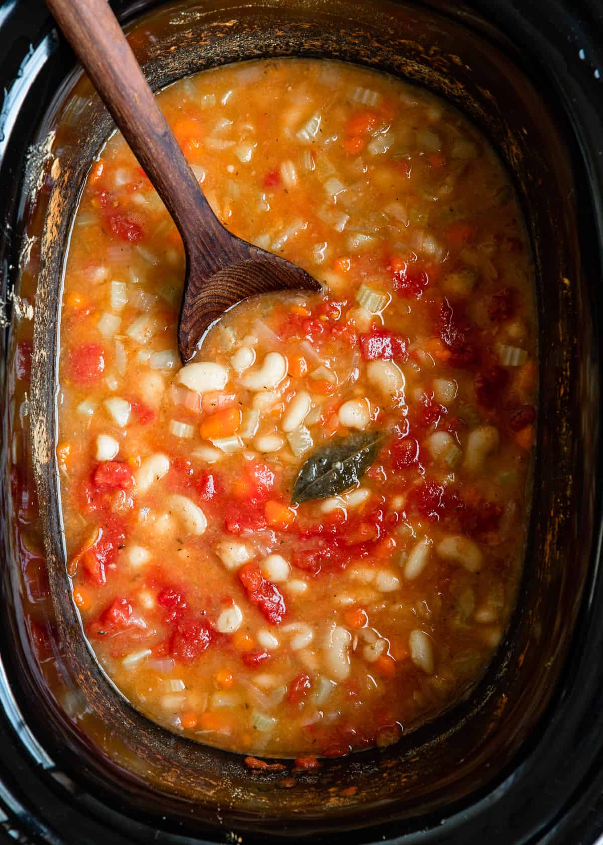 Boil beans for bean soup