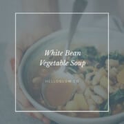 White Bean Vegetable Soup Recipe