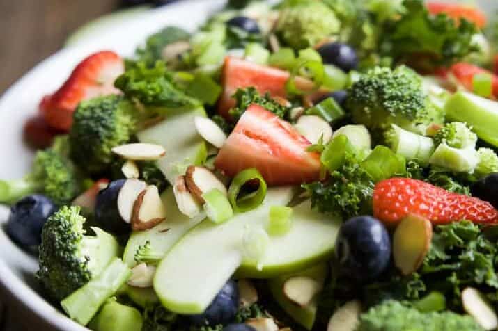 Summer Detox Salad with Citrus Basil Vinaigrette from Joyful Healthy Eats