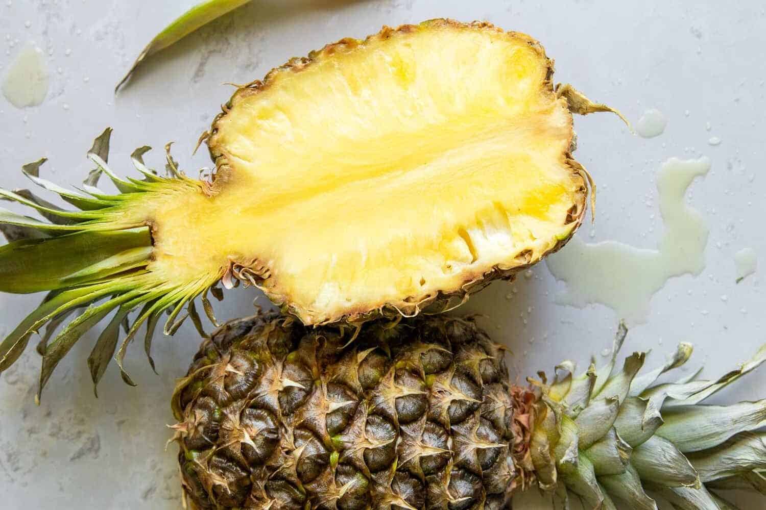 Pineapple for teeth whitening