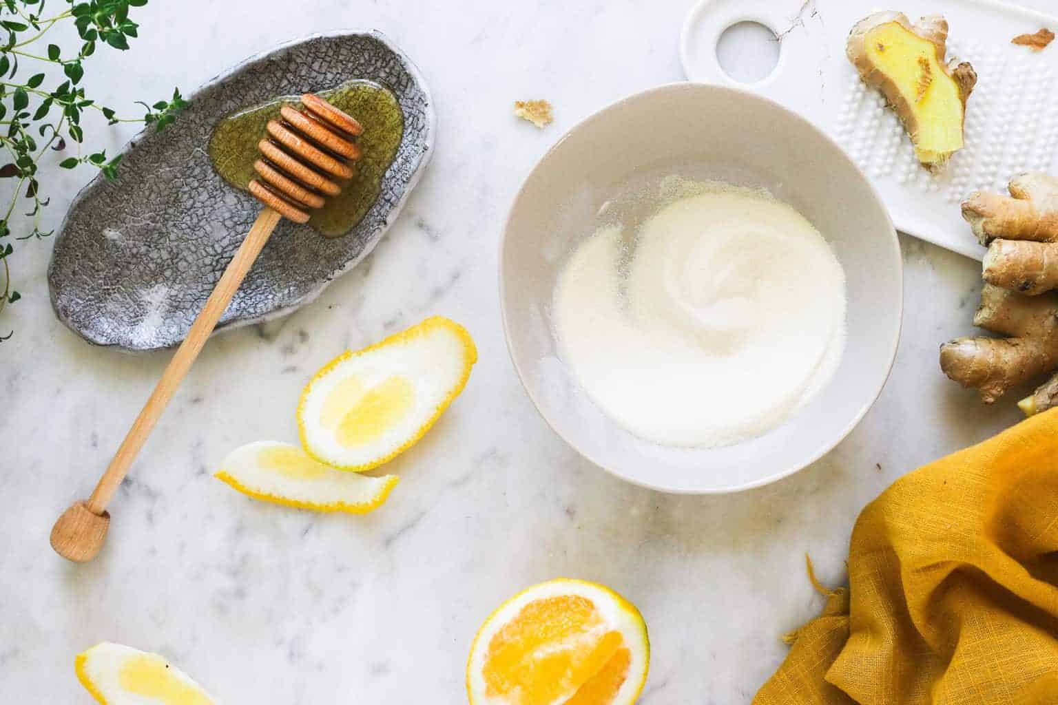 How to Make Lemon-Ginger Natural Fruit Gummies