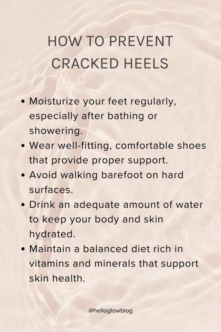 3-Step Overnight Cracked Heels Remedy | Hello Glow