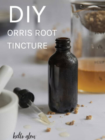 How to make orris root tincture