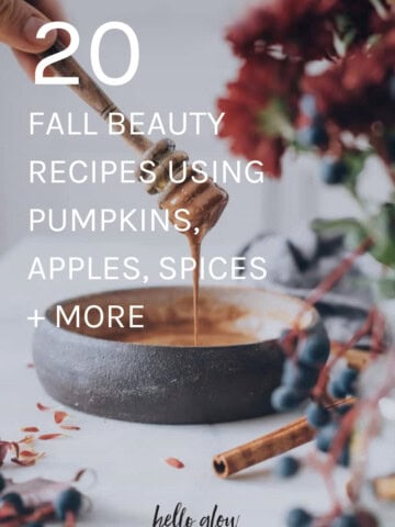 20 Fall Beauty Recipes